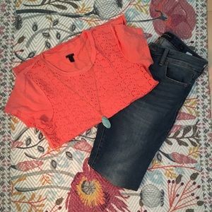 Small Jcrew cotton shortsleeve